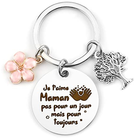 Cadeau Fête des Mères - Porte Clé Maman, Future Maman, Anniversaire, Naissance - Petit Prix Moins de 10 Euros
