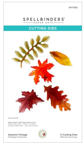 Spellbinders S4-1320 Autumn Foliage Etched Dies by Susan Tierney-Cockburn