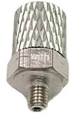 Rosca Macho M3 M4 M5 M6 - Tubo de Aire OD 3 mm 4 mm 6 mm Conector de tubería neumática Tornillo a través de Montaje rápido/Codo (Color : Hose OD 4mm - M3, Size : PC)