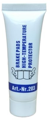 Pasta Grasso Freno - Grasso Silicone Per Auto | Lubrificante Da 15 G Di Parti Del Freno | Lubrificanti 'assemblaggio Automobilistico | Pasta Freni Stabile Per, Eliminati Chiari, Contro La S