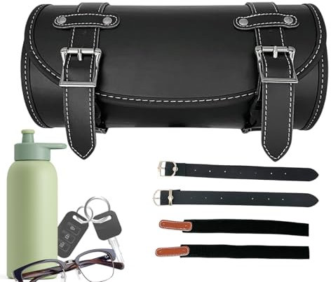 Générique Sac Arrière pour Moto - Organisateur de Guidon et Sac à Outils pour Moto - Étui Étanche De Stockage pour Accessoires Scooter Électrique Et Cyclisme