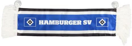 Hamburger SV HSV Autoschal Schal in 57 x 8,5 cm, Saugnäpfe, Polyester