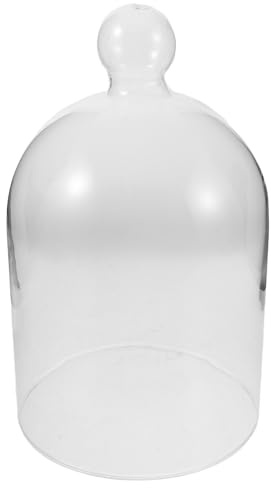 Cabilock Cupola in Vetro per lievito Madre: Coperchio a Cupola in Vetro per la lievitazione del lievito Madre per barattoli di lievito Madre - Coperchio Riutilizzabile per la fermentazione