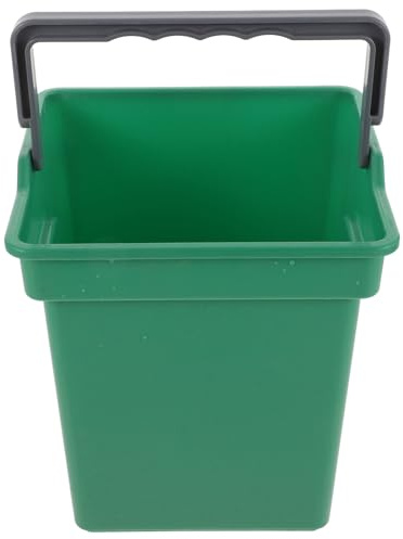 FIXOSHEE Seau de Nettoyage Carré avec Poignée Seau Ménager Multifonction Plastique pour Usage Domestique Bureau et Commercial Facile à Transporter et Résistant