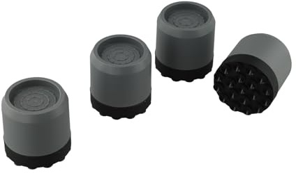 EpheyFIF Anti-Vibrations-Waschmaschinenfüße, Vibrationsdämpfer, Pads für Trockner, Kühlschränke