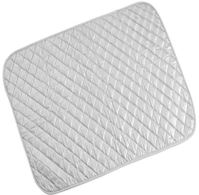 Estera de Planchar Plegable, Manta de Planchar de algodón Gris Estera de Vapor Resistente al Calor (sin imán)(60 * 55cm(Without Magnet))