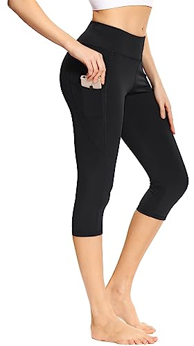 adorence Leggings Damen, Sport Leggings Damen mit Tasche, Sporthose Lang,Yogahose High Waist, Sport Leggins Blickdicht