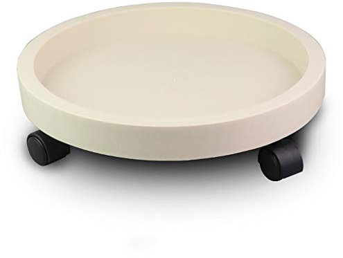 Pflanzenroller Rund Blumenroller Für Den Innenbereich, Rollpflanze Caddy Auf Rollen Runder Blumentopf-Mover, Beweglicher Pflanzgefäß-Pflanzenträger Auf Rollen Pflanzgefäß Trolley Rollen Rolling