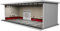 MagiDeal Diecast Model Car Display Case, Simulation 1/64 Scale Parking Lot Display Case with Lights for Collectors Gifts, Style E