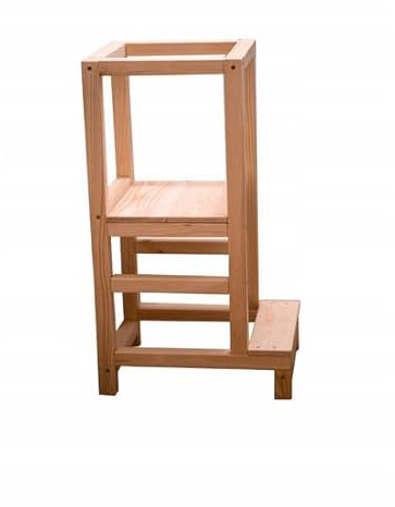 Alije Lernturm Für Kinder Lernstuhl Küchenhelfer Ständer Höhenverstellbar Montessori Möbel Tritthocker - Kitchen Helper Kinderhochstuhl Kinderplattform Learning Tower