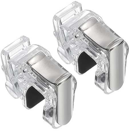 QUARKZMAN Juegos Disparador Móvil Juego Controlador 1 Par Apunta y Fuego Teclas Universal Borrar para 4.7-6.5 Pulgada Celular Teléfono