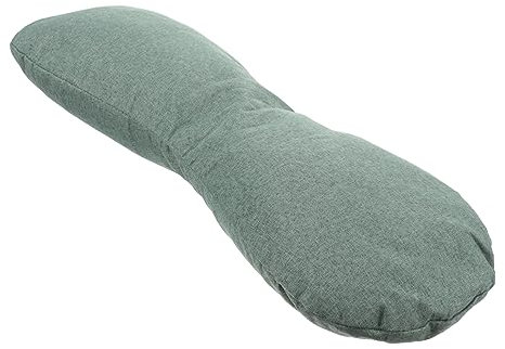 ABOOFAN Ergonomisches Rollenkissen Für Den Hals Nackenkissen Nackenkissen Für Liegestühle Mit Wermut Gefülltes Kissen Lendenkissen Schlafkissen Wermutkissen Leinen Zylindrisches