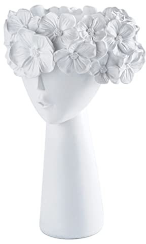 BESPORTBLE 1stück Modern Nordic Schädel-blumentopf Einzigartige Dekoration Für Sukkulenten Hochwertige Harz-skulptur Für Zuhause Und Büro Stilvolle Pflanzgefäße Für Pflanzenliebhaber