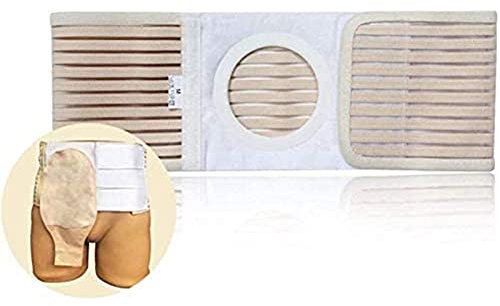 Stoma-Gürtel Ostomie Gürtel Herniengürtel, Stoma-Gürtel – Unisex-Stützgürtel für Stoma-Hernien, Bauchbinde, Stützbandage, Bauchbinde, Hernienunterstützung für Frauen und Männer