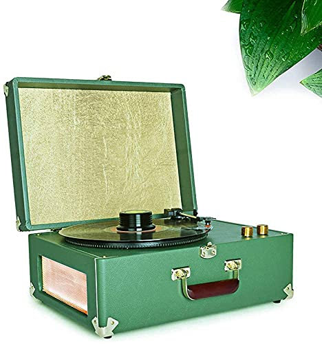 HAVVMK Tocadiscos De Vinilo Belleza Moderna, Fonógrafo Antiguo Clásico Retro Portátil Tocadiscos para Sala De Estar