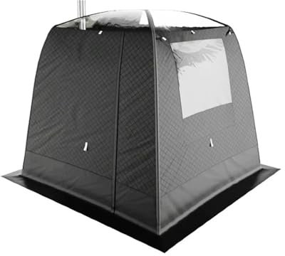 Tunnelzelte Outdoor Camping Quadratischer Herd Jack Cube Isolierte Sauna Winter Eisfischen Zelt Campingzelt