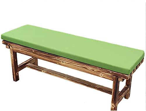 Wasserabweisendes Gartenbankkissen, weich und bequem, Matratzenauflage für 2- und 3-Sitzer-Bank, Terrassenmöbel, Kissen für Garten, Terrasse, Rasen, Schaukelbank, Outdoor-Bankkissen (280 x 30 cm)