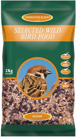 Johnston & Jeff 2kg Selected Wild Bird Food Wildlife Seed