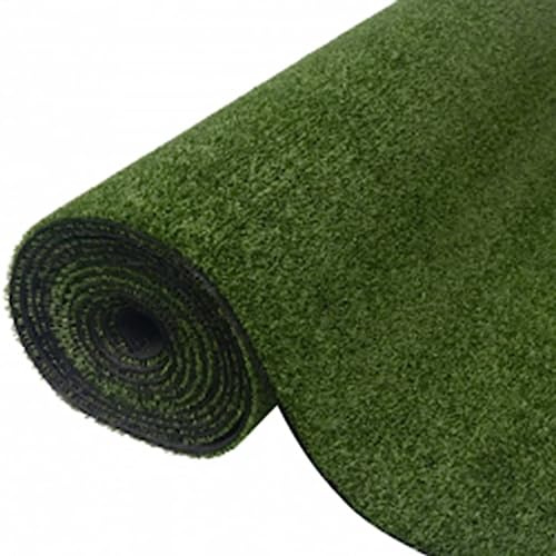 Hogar y jardín, césped artificial para muebles, 7/9 mm, 1 x 8 m, color verde