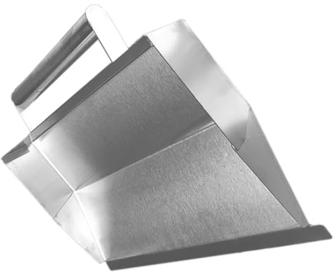 MUCKLILY Cazzuola per Intonaco in Acciaio Inossidabile Spatola di Finitura Cemento e Raschietto per Pareti Interne Strumento Ergonomico per Riparazioni Precise e Decorazioni Murali