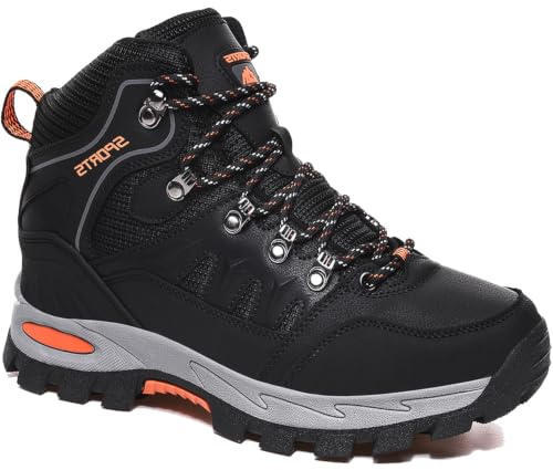 HODTOB Scarpe da Trekking Uomo Donna Montagna Antiscivolo Scarpe Escursionismo All'aperto Arrampicata Passeggio Traspiranti Trekking Sneakers