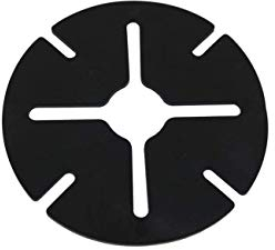 Goma Depósito Placas Terraza Pedestales de Stock Losas Del Patio Almacenador Juntas - Negro, Ausgleichsscheiben