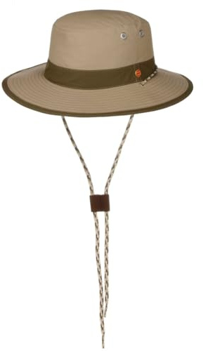Mayser Safari und Tropen Hut UV-Schutz 80 Made in EU Damen Herren Frühling Sommer Oliv 59 cm