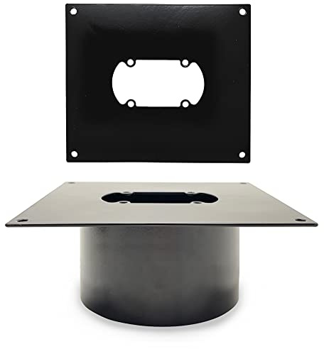 Butler Technik Stainless Steel Diesel Heater Turret Mount Plate for RV Motorhome Camper Eberspacher Espar Webasto Auxiliary Heating Furnace Extra Deep Mount PRO (75mm)