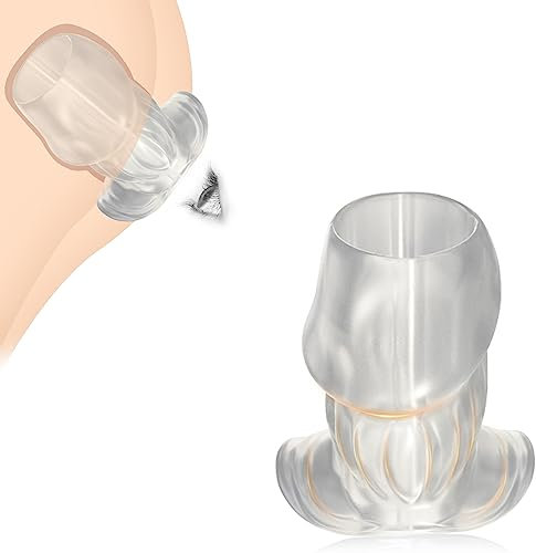 BDSMJOY Anal Plug Buttplug Anal Dildo,Hohl Anal Spreizer Anal Spekulum(Eichel Typ),8 Optionen,Analplug Anal Expander für Analdusche,Analdusche Frau Herr,Penishülle Butt plug,Sex Spielzeug Beide (L)
