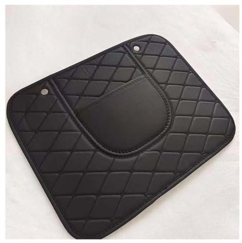 2 Stück Auto Rücksitz Anti Kick Pad für Se-at Arona/Arosa/Cordoba, PU Leder Sitzschutz Rückenlehne Rücksitzschoner Anti-Kick Matte,B