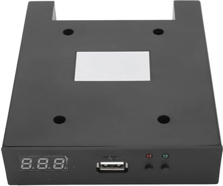 Annadue Diskettenlaufwerk Emulator, USB Emulator für EL900 EL900M EL900B EL500 EL700 01C 01M mit 32 Bit STM32F105RBT6 Chip, ABS Material, FDD UDD EX144K, Anwendbar für Tastaturen mit