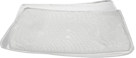 COLLBATH 4pcs Household Range Hood Filter Net Stainless Steel Grease Filter for Cooker Hood Internal Nets for Kitchen Ventilator Strainer Grease Filtering Mesh for Cooker