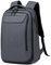 Fenree.geer Mochila impermeable para ordenador portátil, mochila de negocios de 15,6 pulgadas, para hombre, 1800D, elegante mochila de oficina, adecuada para la escuela, viajes, desplazamientos, gris,