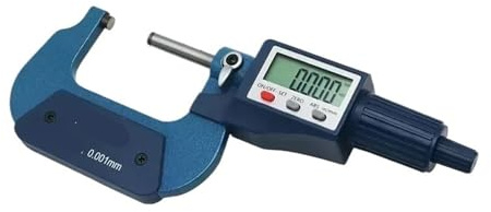 Micrómetro digital exterior de 0-25/25-50/50-75/75-100 mm, herramienta de medición de calibre de 0,001 mm(25-50mm)
