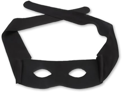 Augenmaske Fasching,Schwarze Maske,Räuber Augenmaske Maskerade,Verstellbare Schwarz Einbrecher Bandit Masken mit Retro,Herren Damen für Erwachsene Halloween Festival Karneval Kostüm Cosplay Party