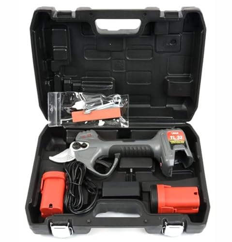 Lisam TL 32 forbice da potatura a batteria Ø32mm con 2 batterie fodero valigetta