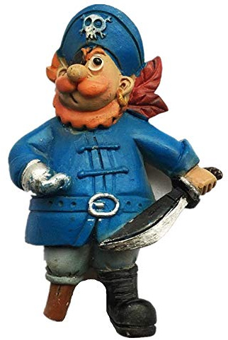 3D Wikinger-Pirat von Norwegen Dänemark Schweden Kühlschrankmagnet, Reise-Souvenir-Geschenk