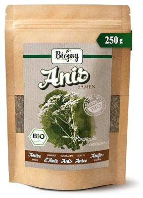 Biojoy EKO-Anisfrön, certifierad i naturlig ekologisk kvalitet (250 g)