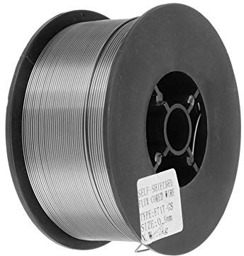 Steadyuf 1 rouleau de fil fourré, diamètre 0,9 mm, fil fourré blindé à gaz, 0-9-E71T-GS/E71T-11 Mig, fil à souder sans gaz, universel, 1 kg