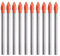 Voarge 10 Piezas Juego de 6mm Brocas Porcelanico Profesional,Broca para azulejos y vidrio para Cerámica, Azulejos, Piedra, Vidrio y Espejos,juego de brocas
