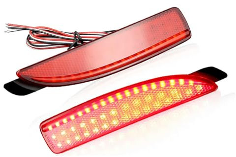Hochhelle Auto LED Nebelschlussleuchte Stoßstange Licht Für Mazda 3 Axela 2014-2018 Multifunktions Auto Bremslicht Reflektor 12V