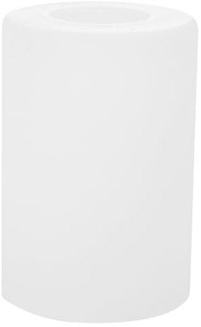 KICHOUSE Lampenschirm Glas Zylinder Milchglas 180mm Höhe Ersatz Für E27 Fassung Deckenleuchten Und Pendelleuchten Wohnraumbeleuchtung