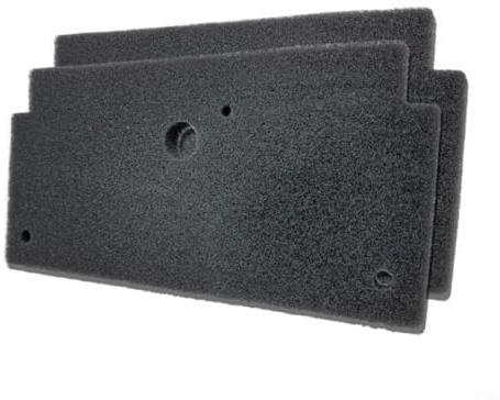 CWOQOCW Confezione da 2 filtri in spugna per asciugatrice, filtro di ricambio per asciugatrice, 292 x 142 mm, adatto a più modelli