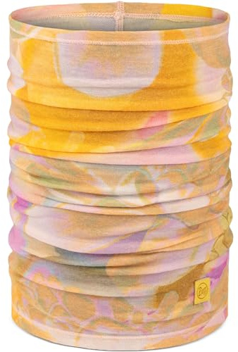 Buff Merino Leicht Multifunktionstuch Damen - Made in Spain Gesichtsschutz Stirnband Schlauchtuch Frühling-Sommer Frühling Sommer