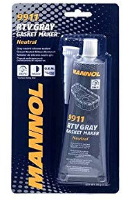 MANNOL Silikon-Dichtmasse neutral grau Dichtungen 85 gr