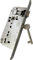 effedielle® Serratura patent grande AGB con frontale da mm.22 entrata mm.50 finitura cromata.La classica serratura da infilare per porte interne ORIGINALE AGB