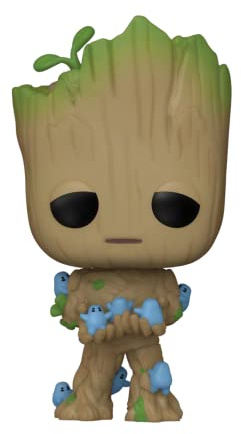Funko Pop! Marvel: Guardians of The Galaxy - Groot mit Grunds - Groot Shorts - Vinyl-Sammelfigur - Geschenkidee - Offizielle Handelswaren - Spielzeug Für Kinder und Erwachsene - TV Fans