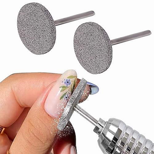 Sanding Disc Nail Drill Bits Replacement,2 Sets Paper Electric Nail Drill Bits Head with Sanding Paper for Nails Dead Skin Manicure Tools Nail Bits Foot Callus Remover Pedicure Supplies