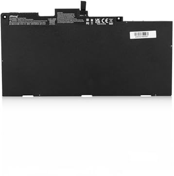 JPking CS03XL Laptop Akku für HP EliteBook 745 755 840 850 G3 G4 848 G3 ZBook 15u G3 G4 mt42 mt43 T7B32AA HSTNN-I33C-4 HSTNN-I33C-5 HSTNN-I41C-4 HSTNN-IB6Y HSTNN-UB6S HSTNN-IB6Y CS03046XL-PL 46WH