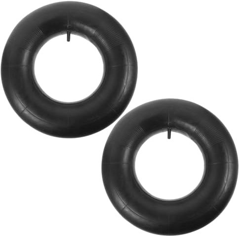 Toddmomy 2stücke Gummischläuche Für Rasenmäherreifen x Schubkarren-schläuche Luftschläuche Für Rasentraktoren Und Sackkarren